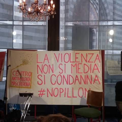 ddl pillon, foto manifestazione di genova, comitato se non ora quando